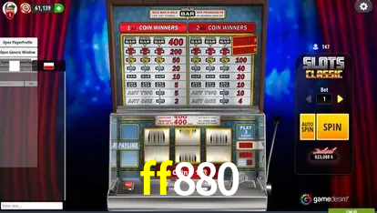 Descubra a Magia dos Jogos de Arcade no ff880